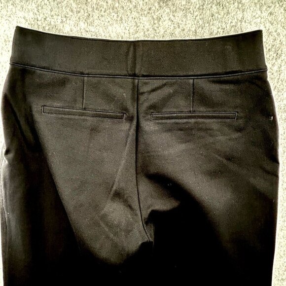Spanx Womens Black Ankle Pant Size 1X Classic Backseam Ponte Stretch Leggings - Picture 11 of 12